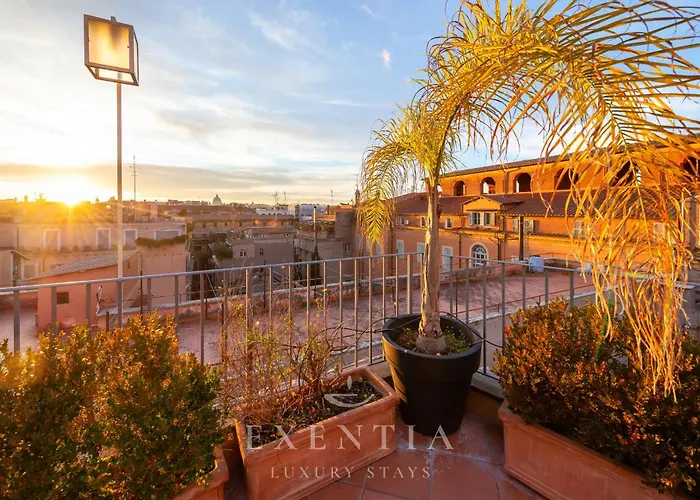 Spanish Steps Penthouse With Sunset Terrace