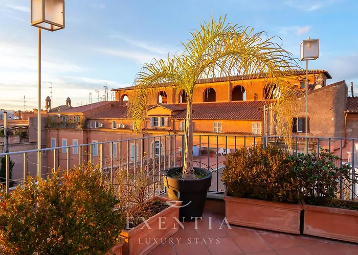 Spanish Steps Penthouse With Sunset Terrace Roma