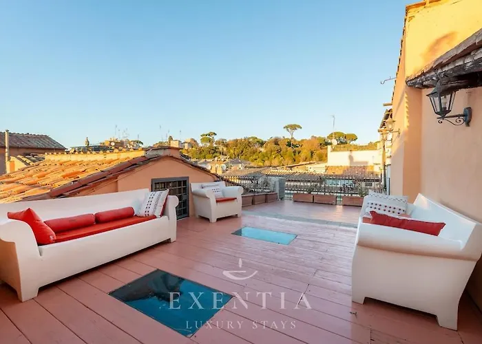 Apartamento Spanish Steps Penthouse With Sunset Terrace