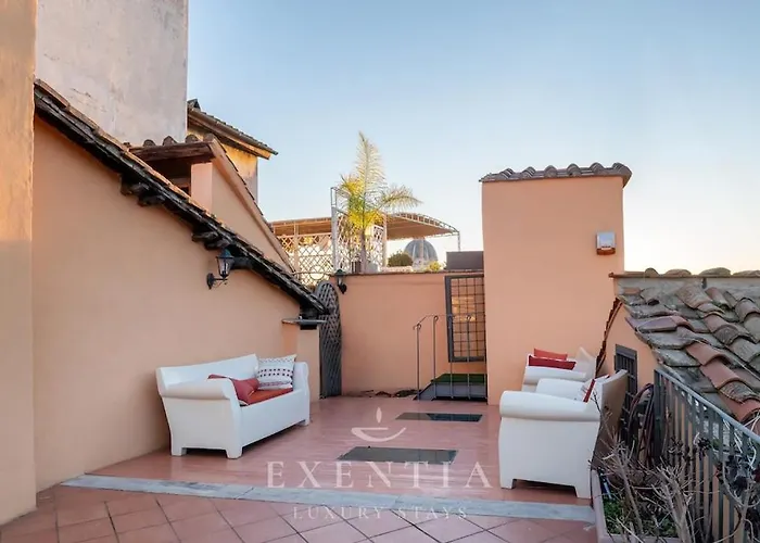 Spanish Steps Penthouse With Sunset Terrace *