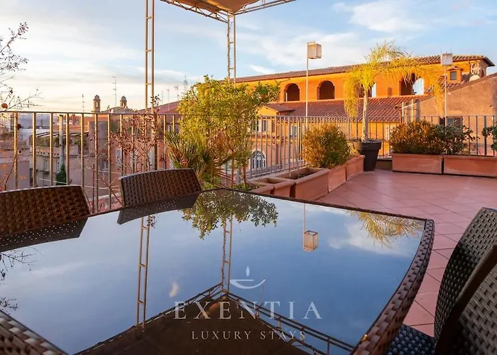 Spanish Steps Penthouse With Sunset Terrace